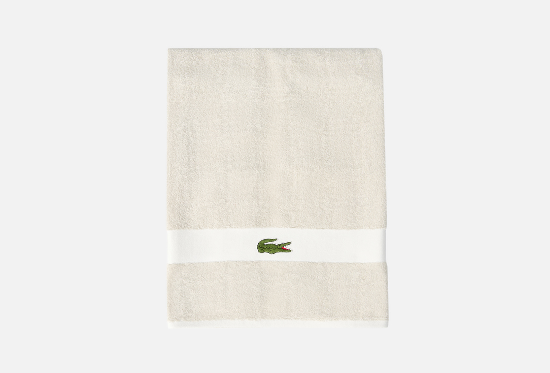 Изображение товара Полотенце универсальное махровое Lacoste Casual, Argent, 70x140 см