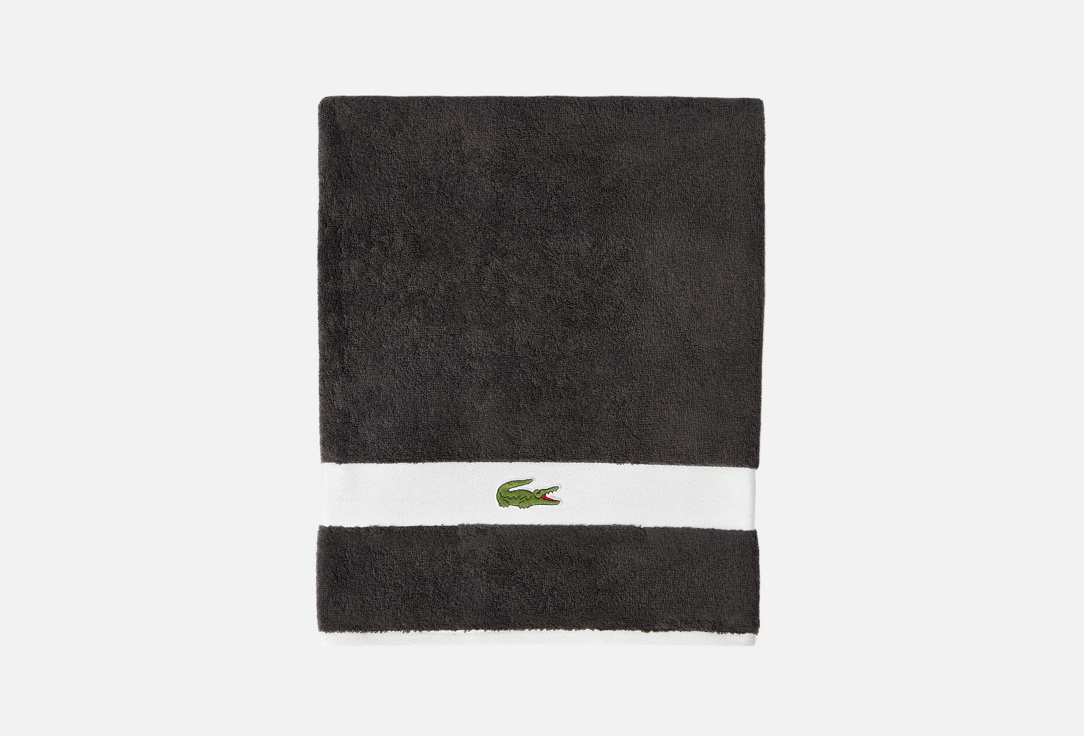 Изображение товара Полотенце универсальное махровое Lacoste Casual, Bitume, 70x140 см