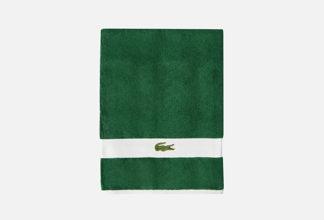 Изображение товара Полотенце универсальное махровое Lacoste Casual, Vert, 70x140 см