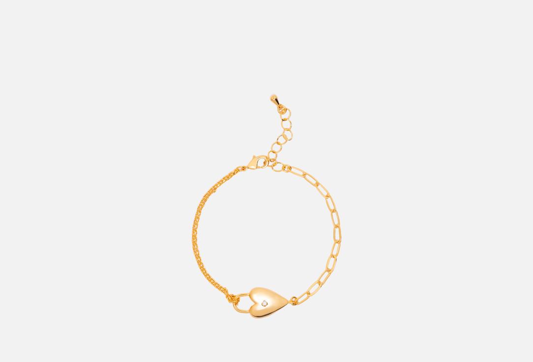 Изображение товара Браслет Attribute Shop с цирконом и золочением для женщин