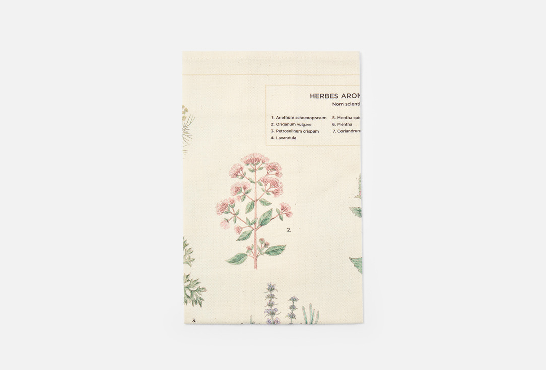 Изображение товара Набор кухонных полотенец Травы 40х60 см 2 шт хлопок гипоаллергенные