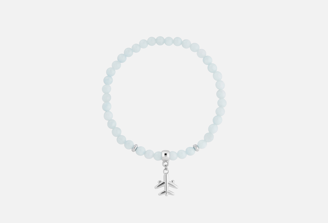 Изображение товара Браслет из кварца с подвеской-самолетиком для женщин стильное украшение