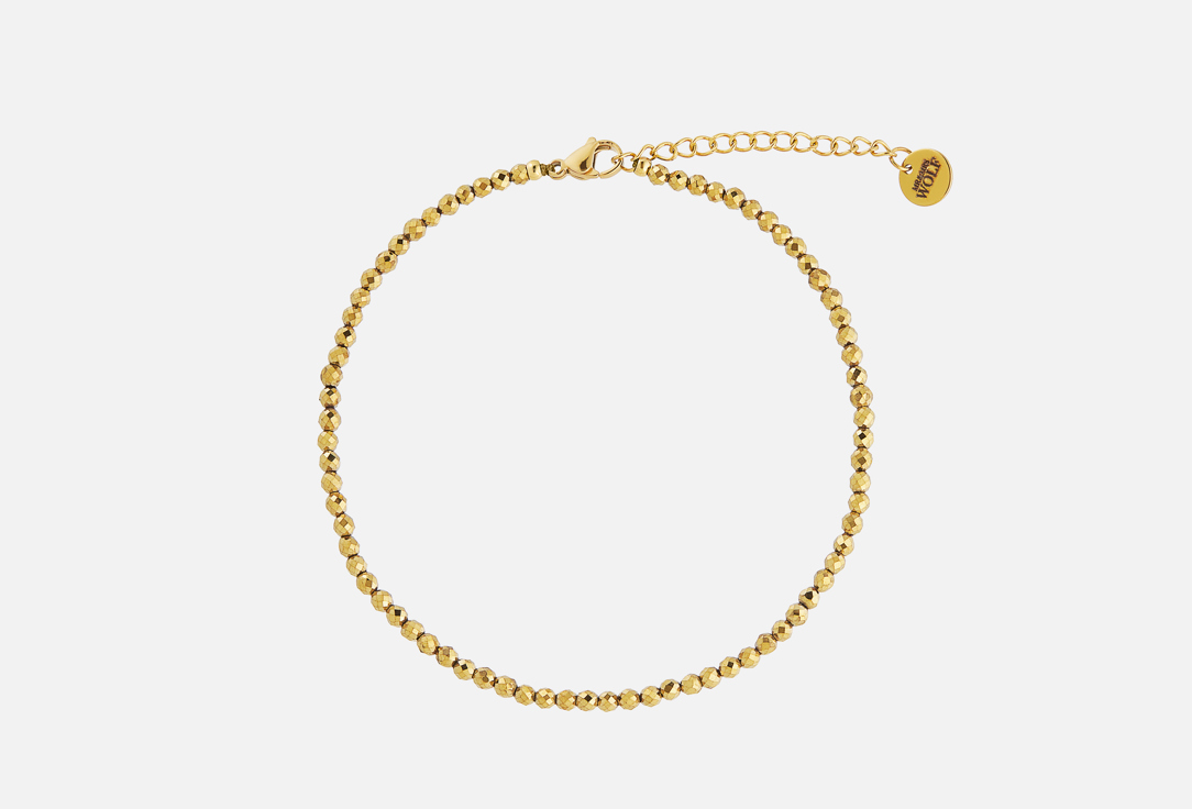 Изображение товара Анклет Mr&Mrs Wolf Hematite Anklet with Jewel Cut