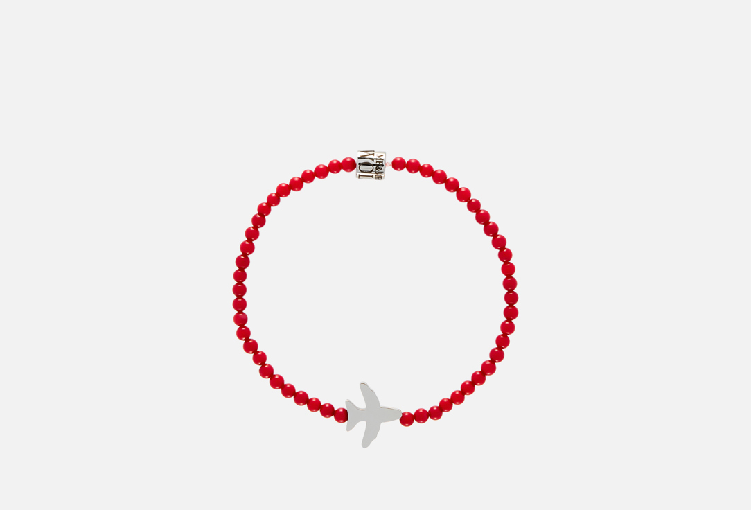 

Браслет MR&MRS WOLF, Red Coral 1 шт