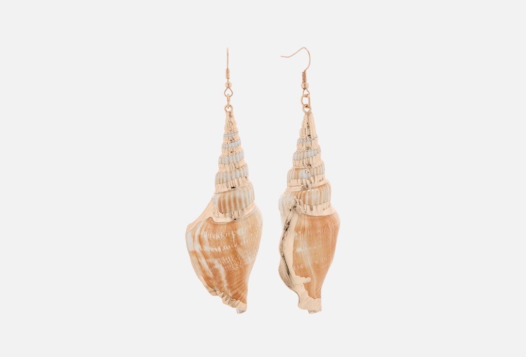 

Серьги VITTORIA VICCI, В форме раковин золотистый 2 шт