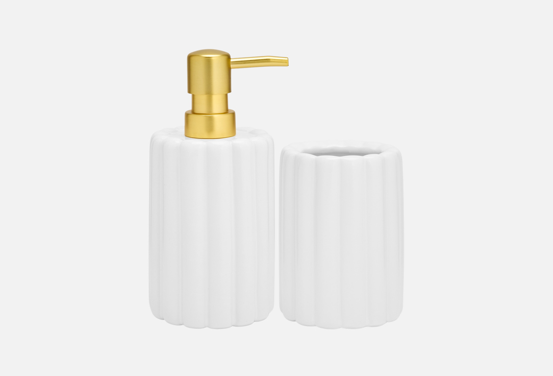 

Набор аксессуаров для ванной ND PLAY, Белый, Air 2 шт