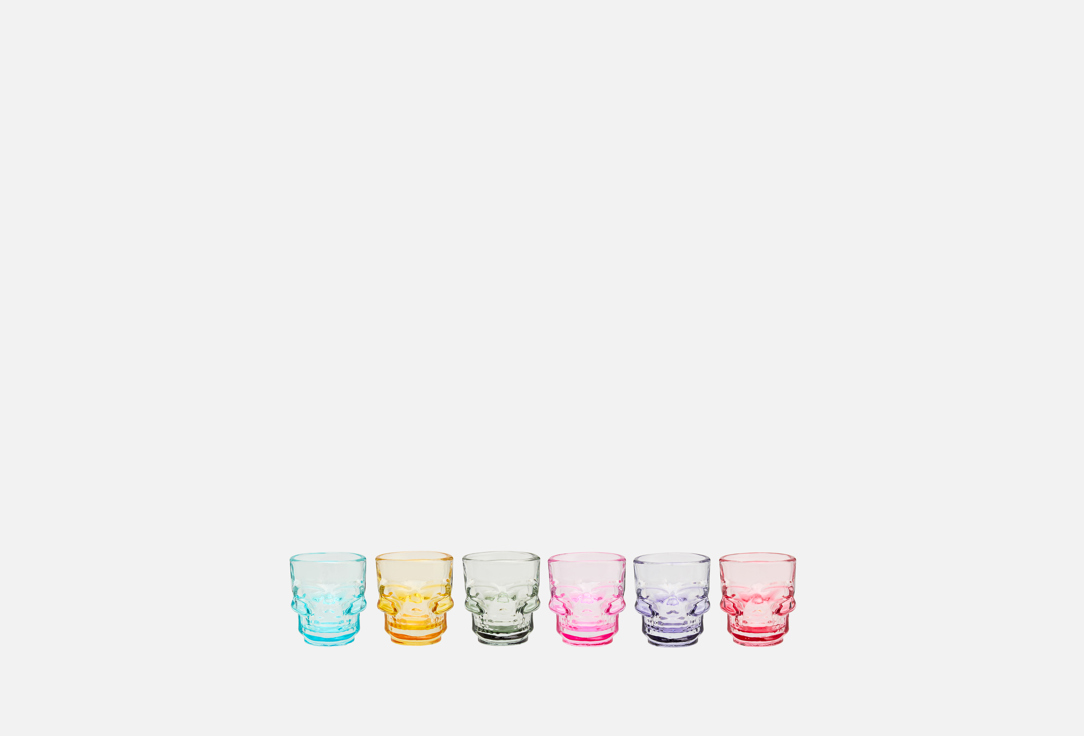 Изображение товара Набор стопок GLASSERIE SKULL COLORS