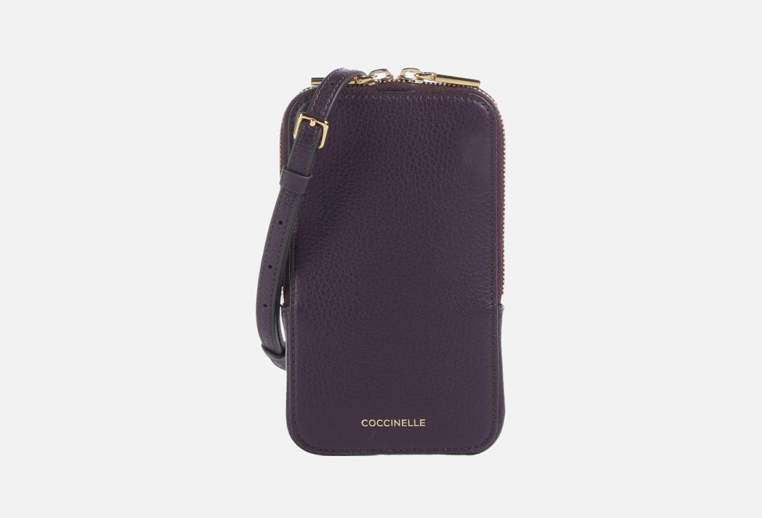 Изображение товара кожаная сумка для телефона Coccinelle Flor