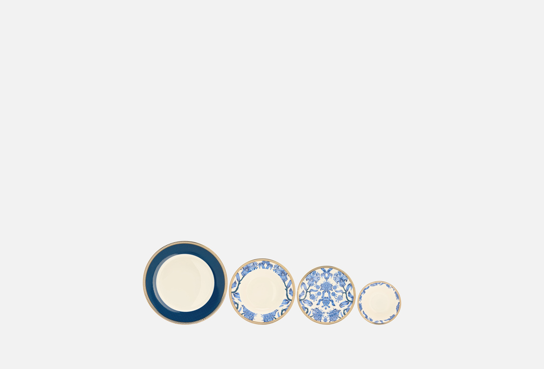 Изображение товара Столовый сервиз FIORETTA BLUE FLOWER 16 предметов