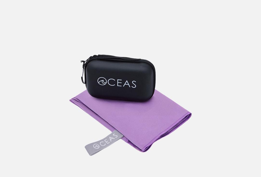 Изображение товара Спортивное фиолетовое полотенце OCEAS 40х80 см из микрофибры