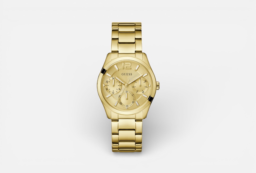Изображение товара Женские наручные часы GUESS GW0760L2 с желтым золотом и кварцевым механизмом