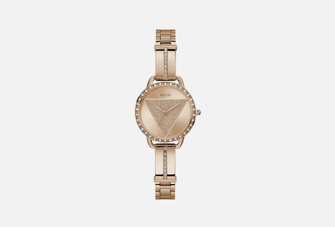 Изображение товара Женские наручные часы GUESS TREND GW0914L3 розовое золото 30 мм