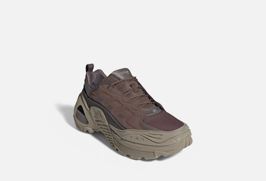 Изображение товара Кроссовки Adidas anti slip brown износостойкая резиновая подошва мембрана демисезонные