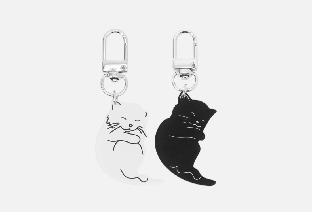 Изображение товара Парные брелки MUF-MUF Котики Инь-янь