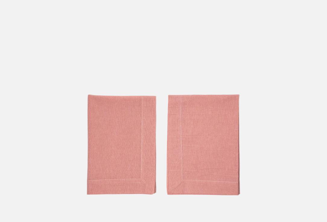 Изображение товара Набор декоративных салфеток Елань розовый 35х50