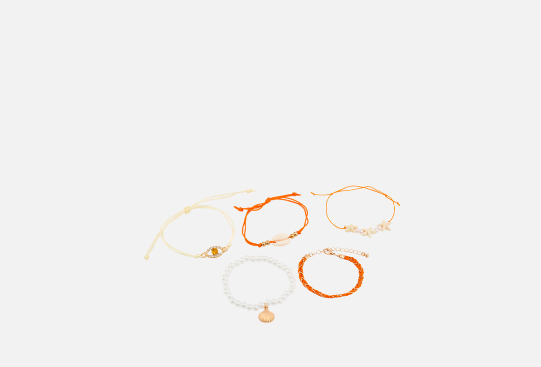 Изображение товара Набор браслетов Vittoria Vicci морской стиль из жемчуга и ракушек, 20 см
