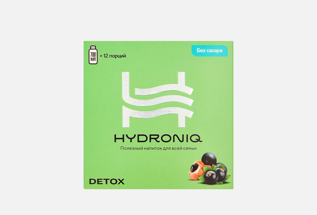 Изображение товара Растворимый напиток HYDRONIQ Detox со вкусом Черной смородины