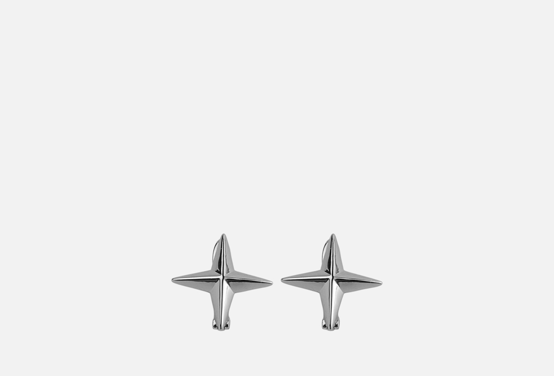 Изображение товара Серьги 19.stone Звездочка в родие