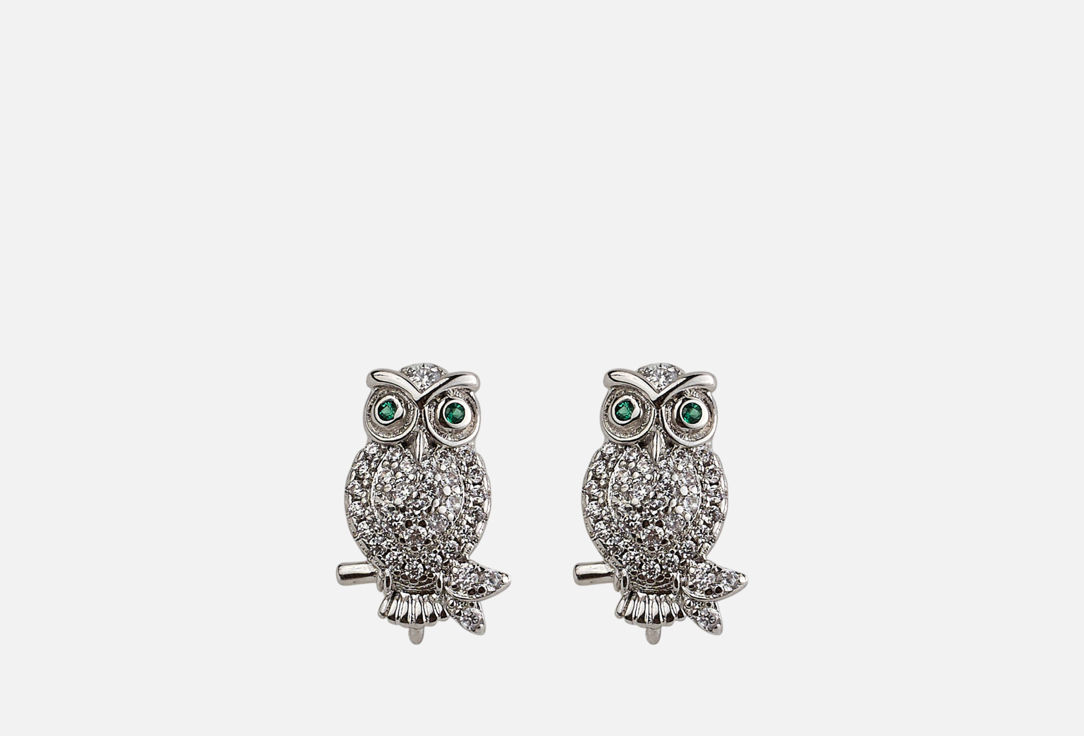 Изображение товара Серьги 19.stone Филин