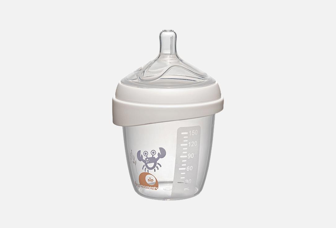 

Бутылочка для кормления NIP, Принт, First Moments S, краб 150 мл