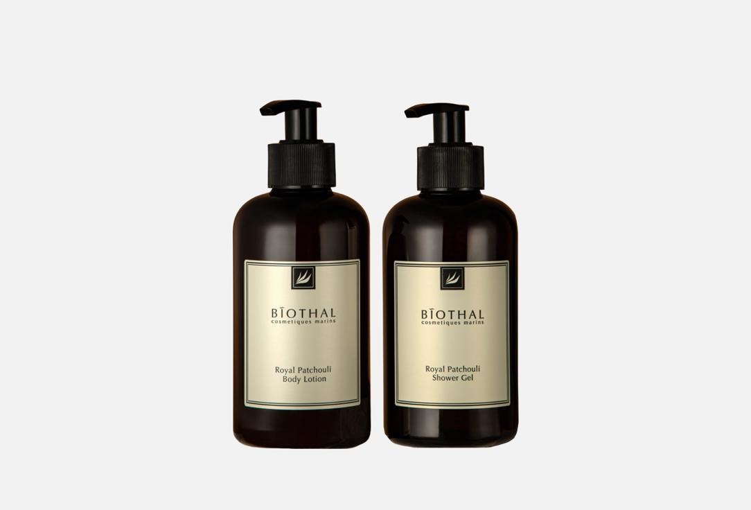 Изображение товара Парфюмированный набор для тела Biothal Royal Patchouli гель и лосьон 300 мл