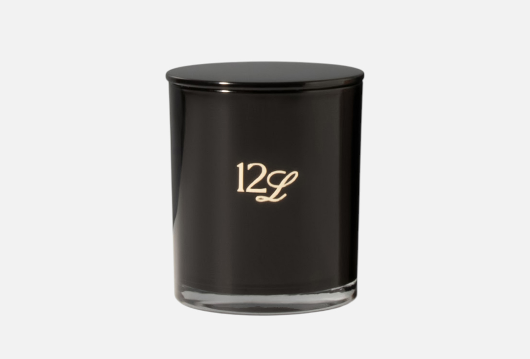 Изображение товара Ароматическая свеча 12Legends black taiga древесные цитрусы 300 мл