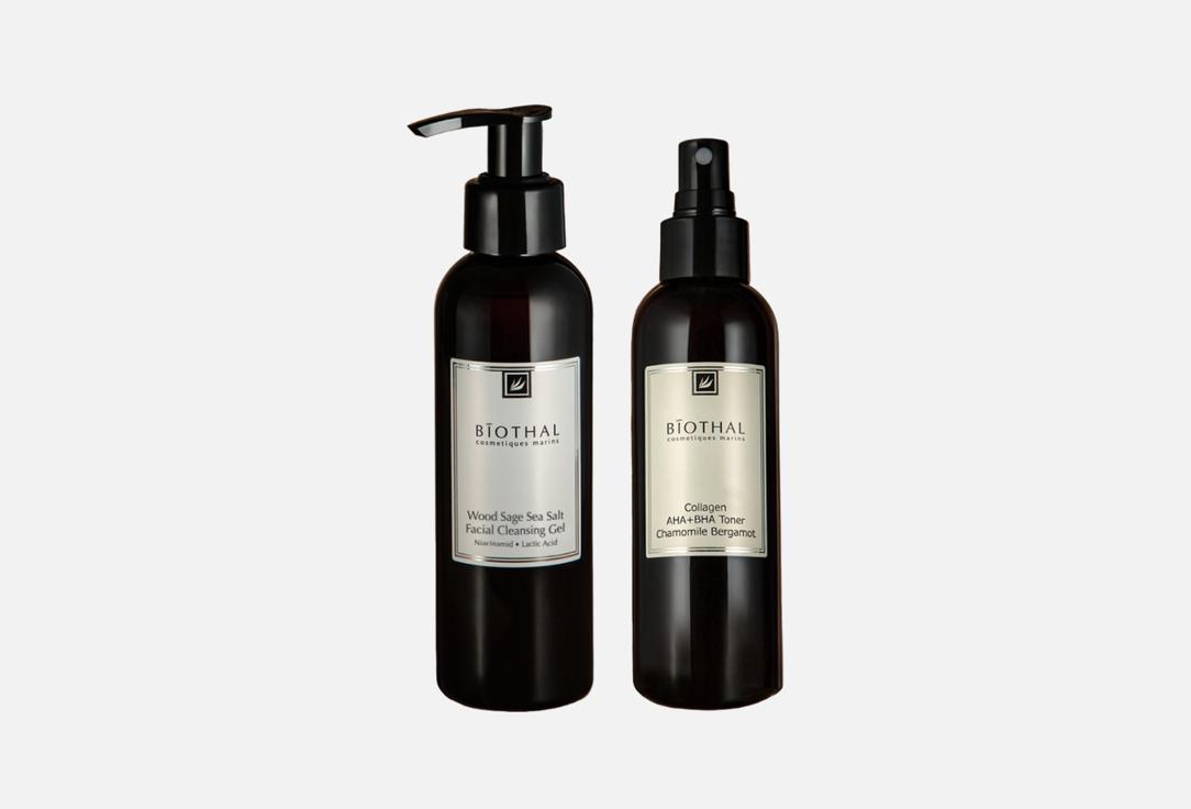 Изображение товара Набор для ухода за кожей лица Biothal Cleansing Gel & Toner