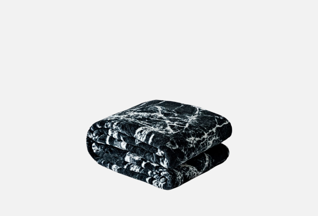 Изображение товара Плед LOVE BERRY Петра черная 150х200 см велсофт