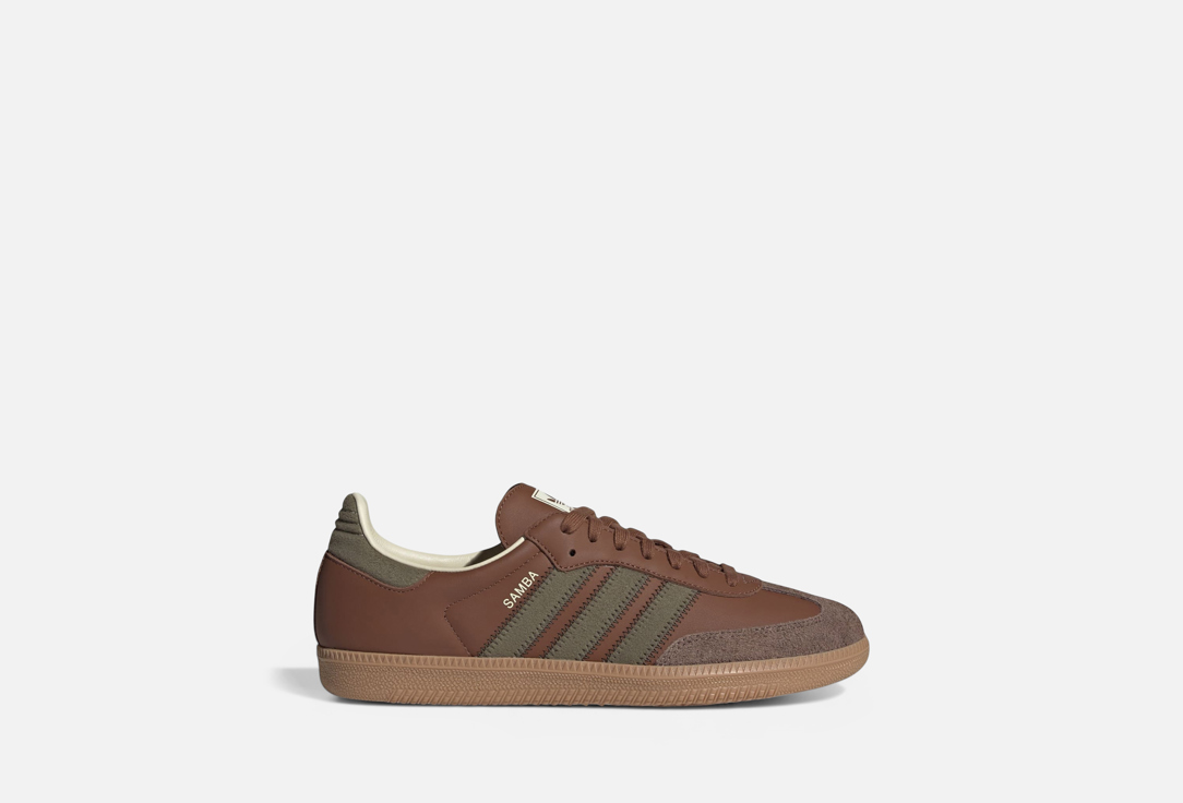 Кроссовки ADIDAS Samba Og 'Brown Olive Strata 8 UK \  8,5 US мл