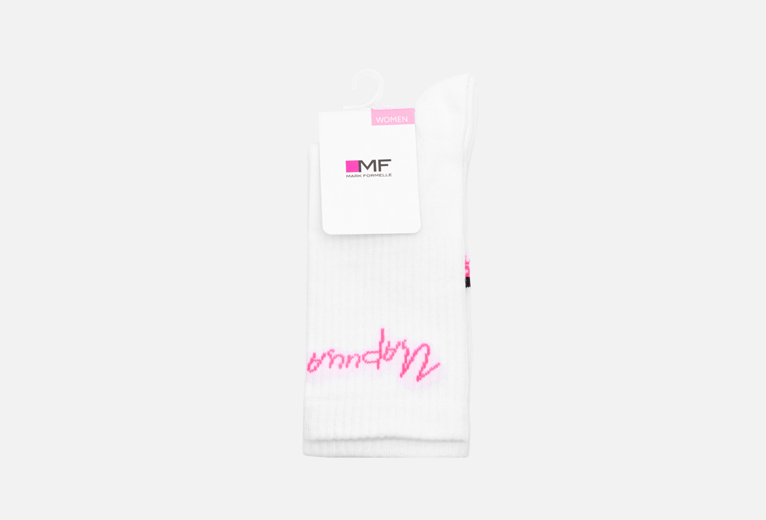 

Носки MARK FORMELLE, Принт, Белые 39-41 мл