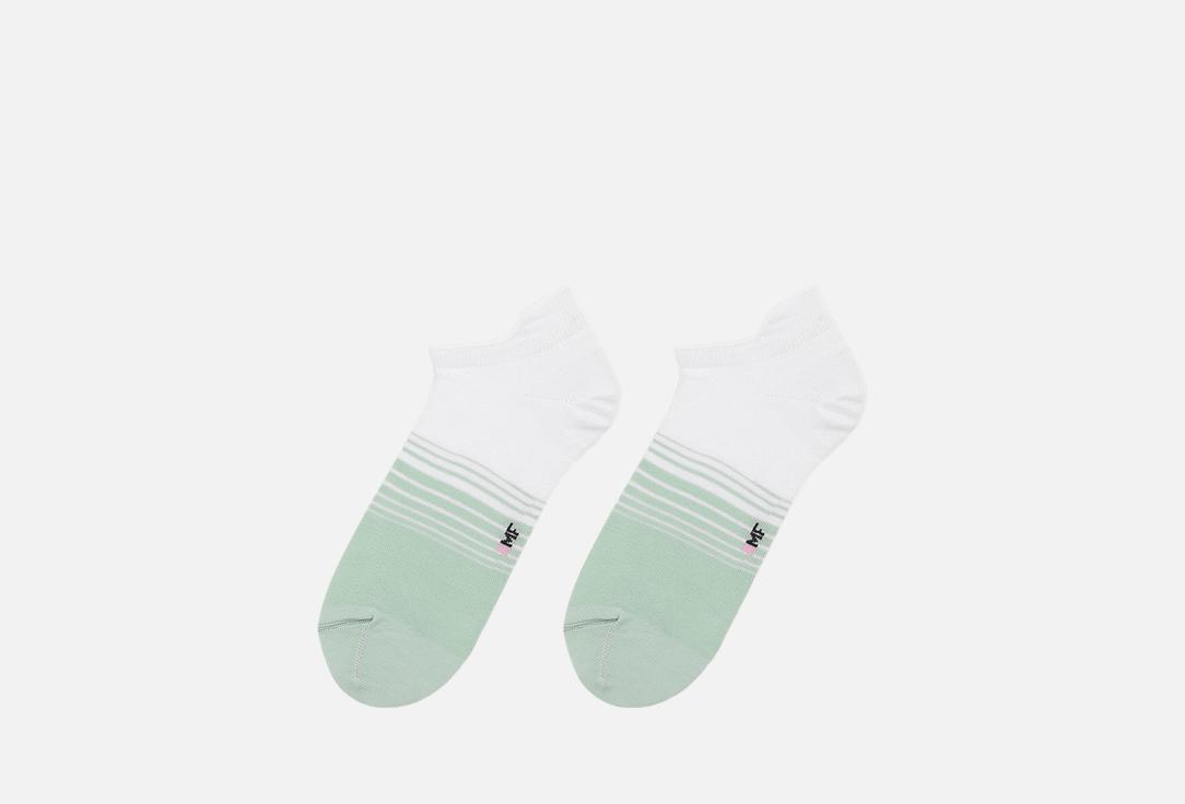 Изображение товара Носки Mark Formelle белые с зеленым