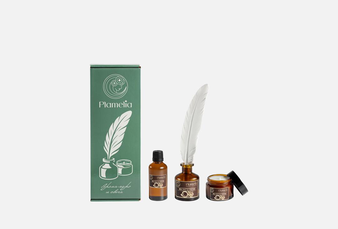 

Набор ароматов для дома PLAMELIA, Sea salt&orchid 3 шт