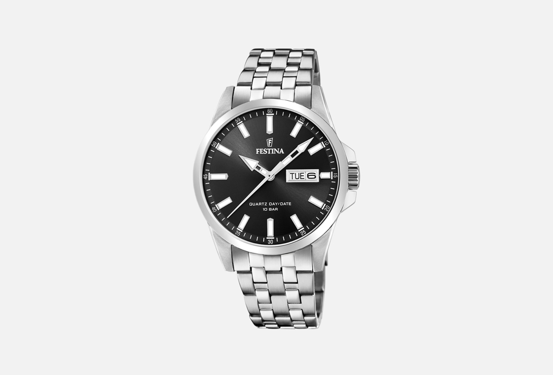 

Наручные часы кварцевые FESTINA, Acero Classico 41 mm 1 шт