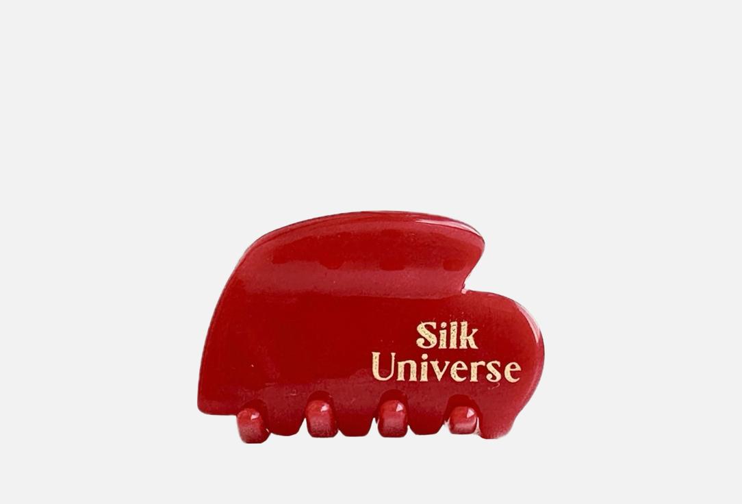 Изображение товара крабик для волос Silk Universe Красное сердце, мини