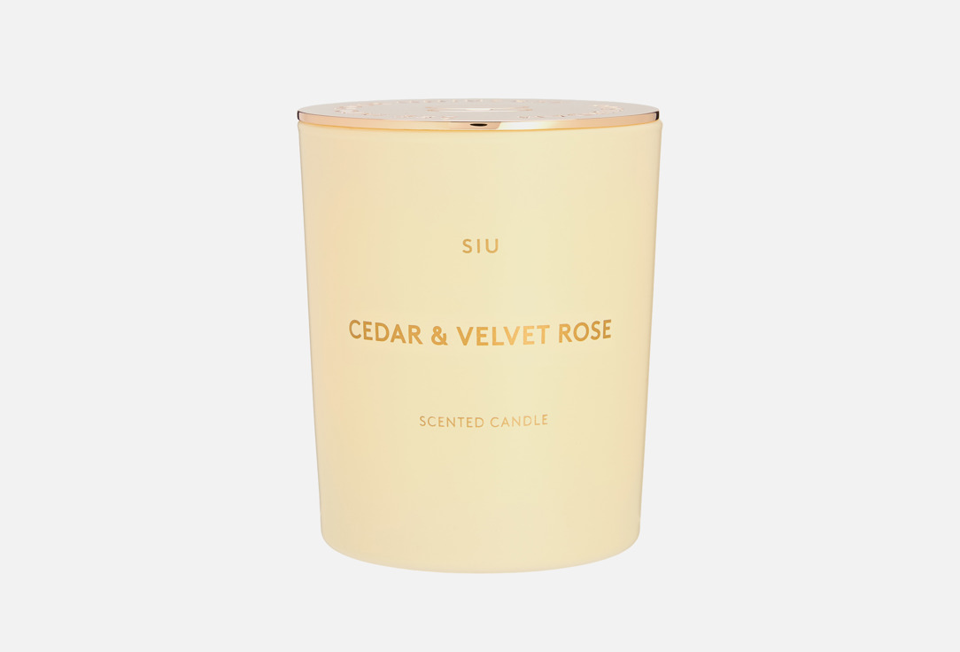 Изображение товара Ароматическая свеча SIU CEDAR&VELVET ROSE французского производства