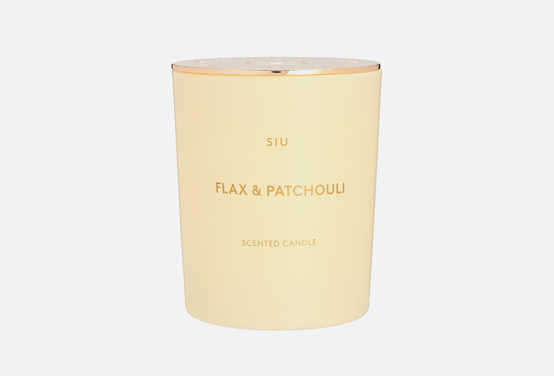 

Ароматическая свеча SIU, FLAX&PATCHOULI 240 г