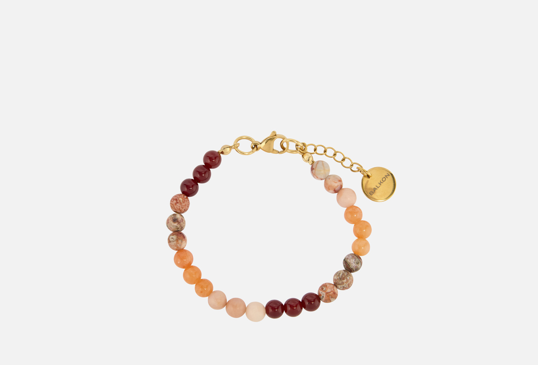 Изображение товара Браслет Mallorca из натуральных камней и нержавеющей стали для женщин