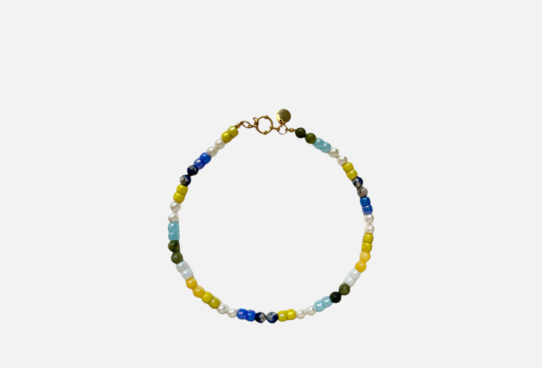 Изображение товара Мультиколье из натурального камня и керамики BALKON Bohemia 42 см женское стильное украшение