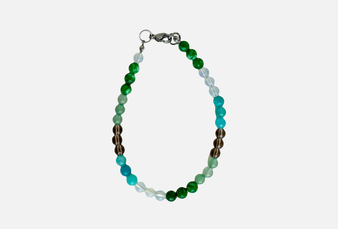 Изображение товара Анклет BALKON Viola из натуральных камней с золотым покрытием для женщин