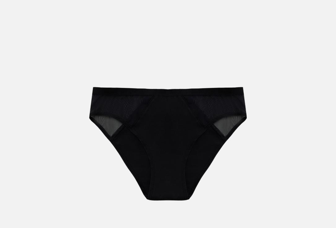 Изображение товара Трусы-слипы Mark Formelle черные с деталями из сетки