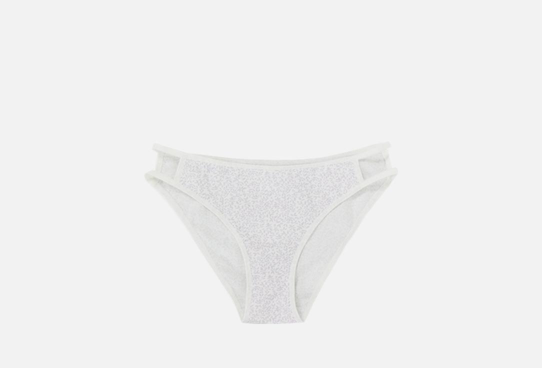 Изображение товара Трусы-слипы Mark Formelle сумрачно-белые с листочками