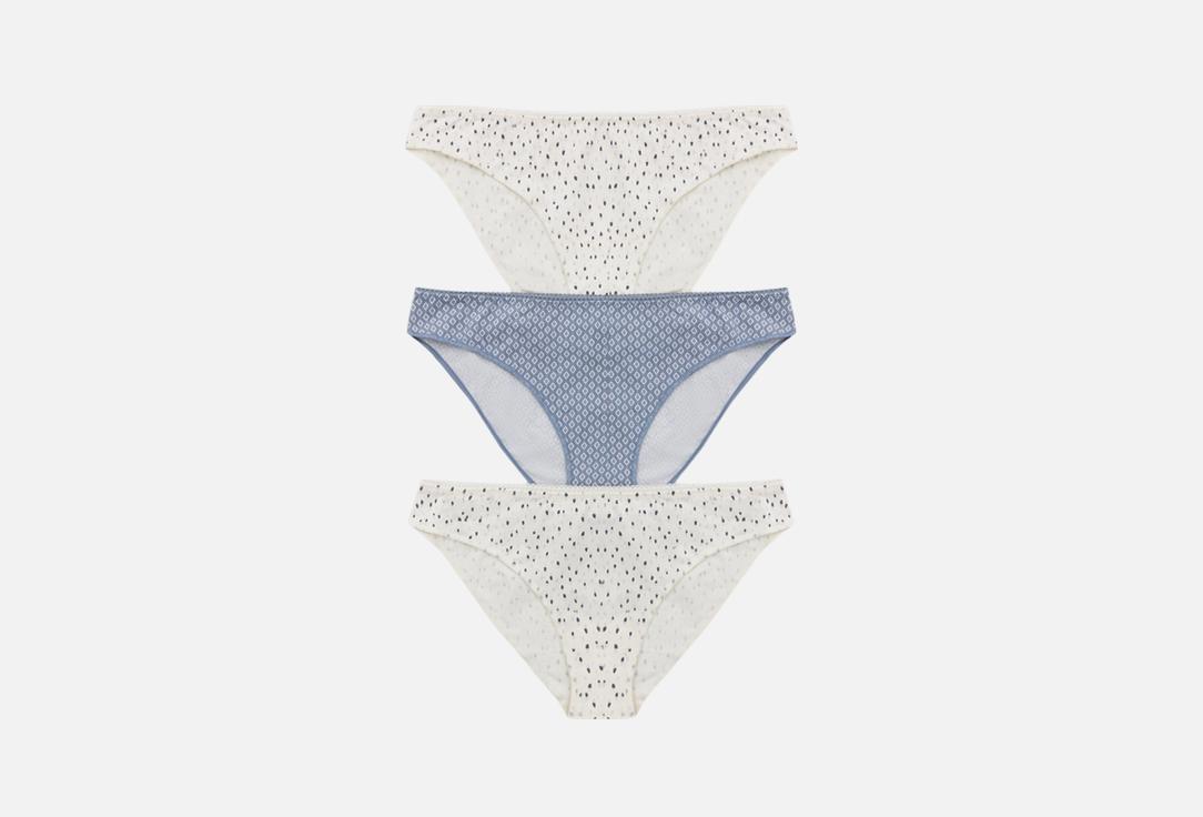 Изображение товара Набор трусов слипов Mark Formelle бежевый, голубой, молочный