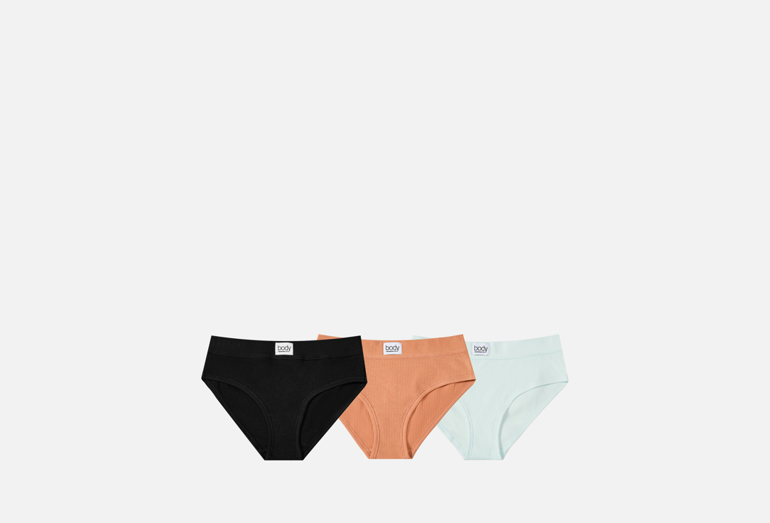 Изображение товара Набор женских трусов слипов Mark Formelle из хлопка и эластана, 3 шт