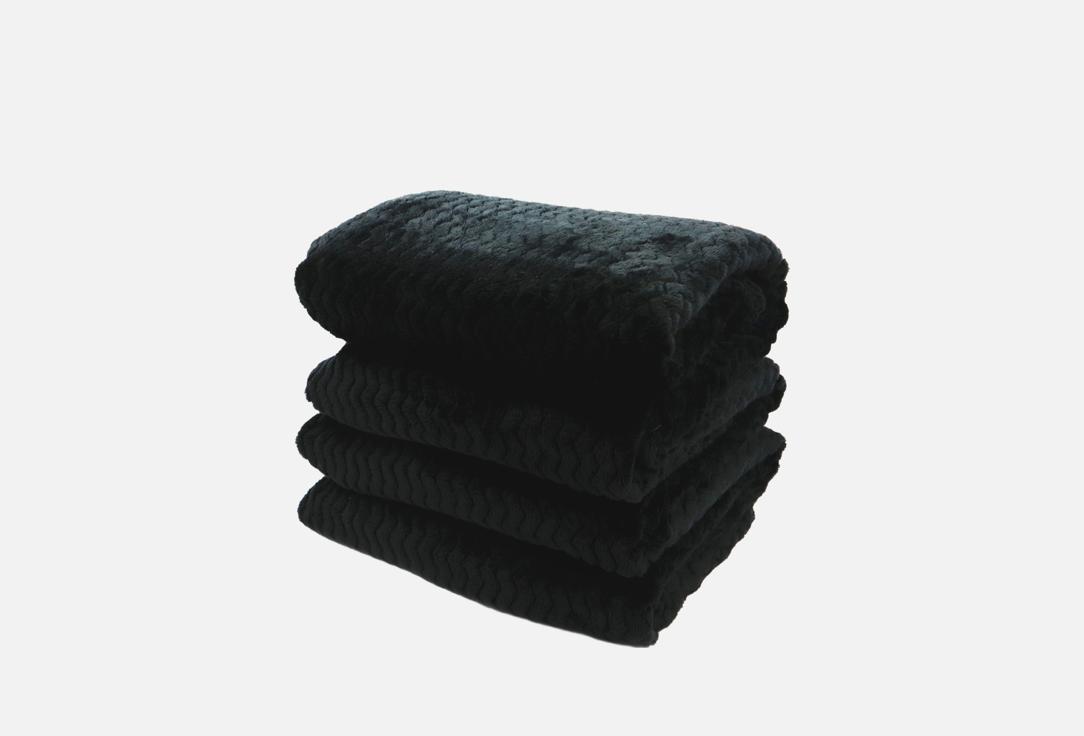 

Плед ND HOME, Черный, Зигзаг, черный, 200х220 см 1 шт