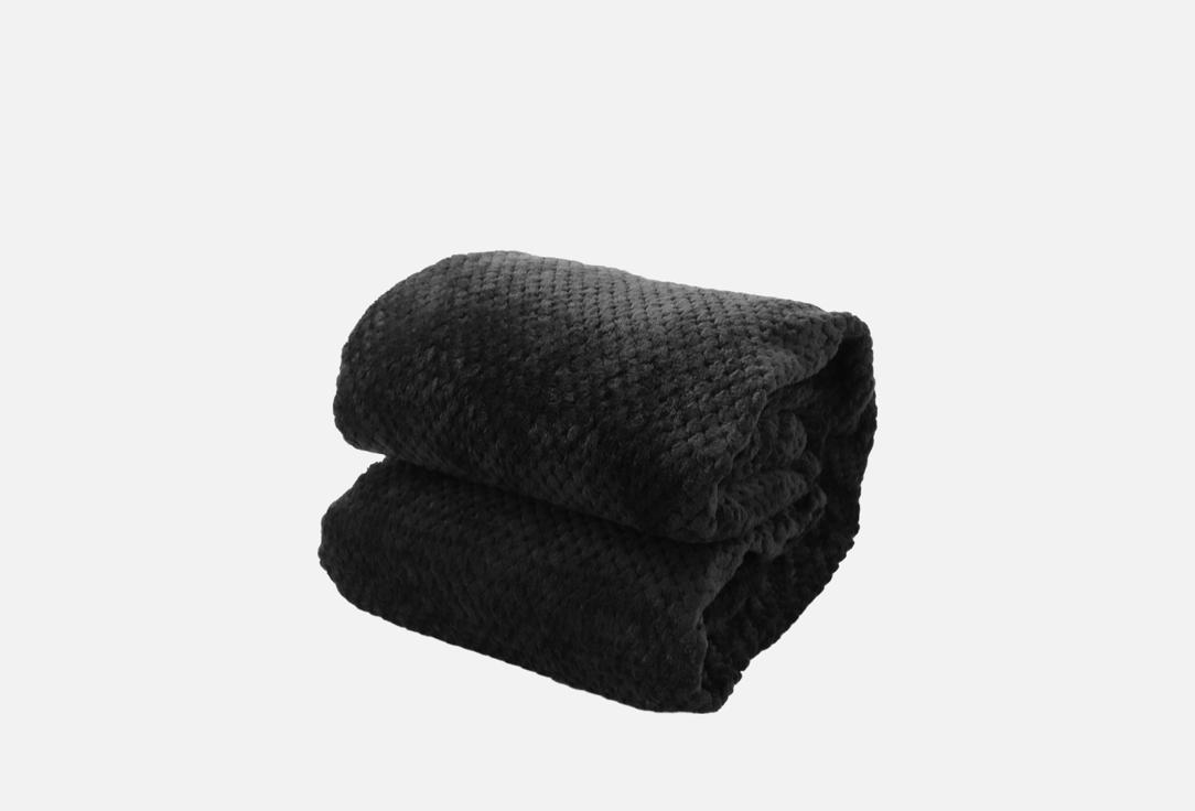 

Плед ND HOME, Черный, Вафля, черный, 200х220 см 1 шт