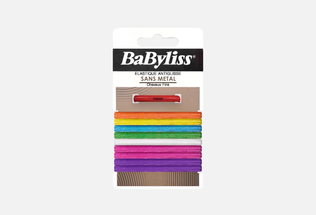 Изображение товара Набор резинок для волос Babyliss Accessories с силиконовой вставкой, цветной