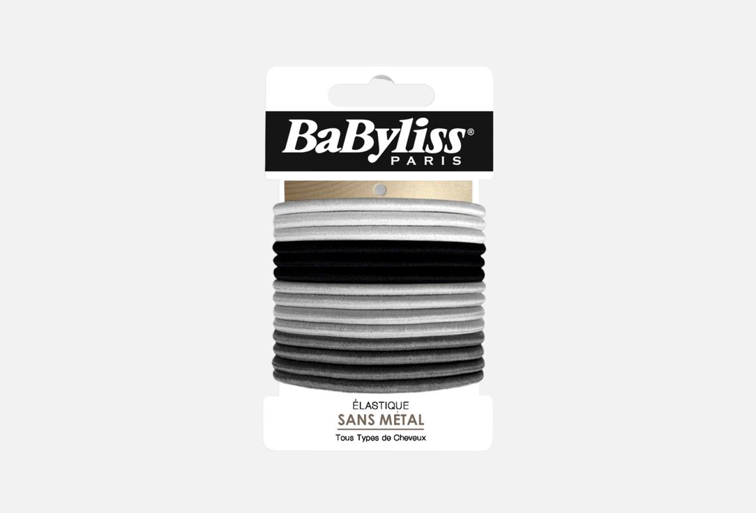 Изображение товара Набор резинок для волос Babyliss Accessories черно-белый