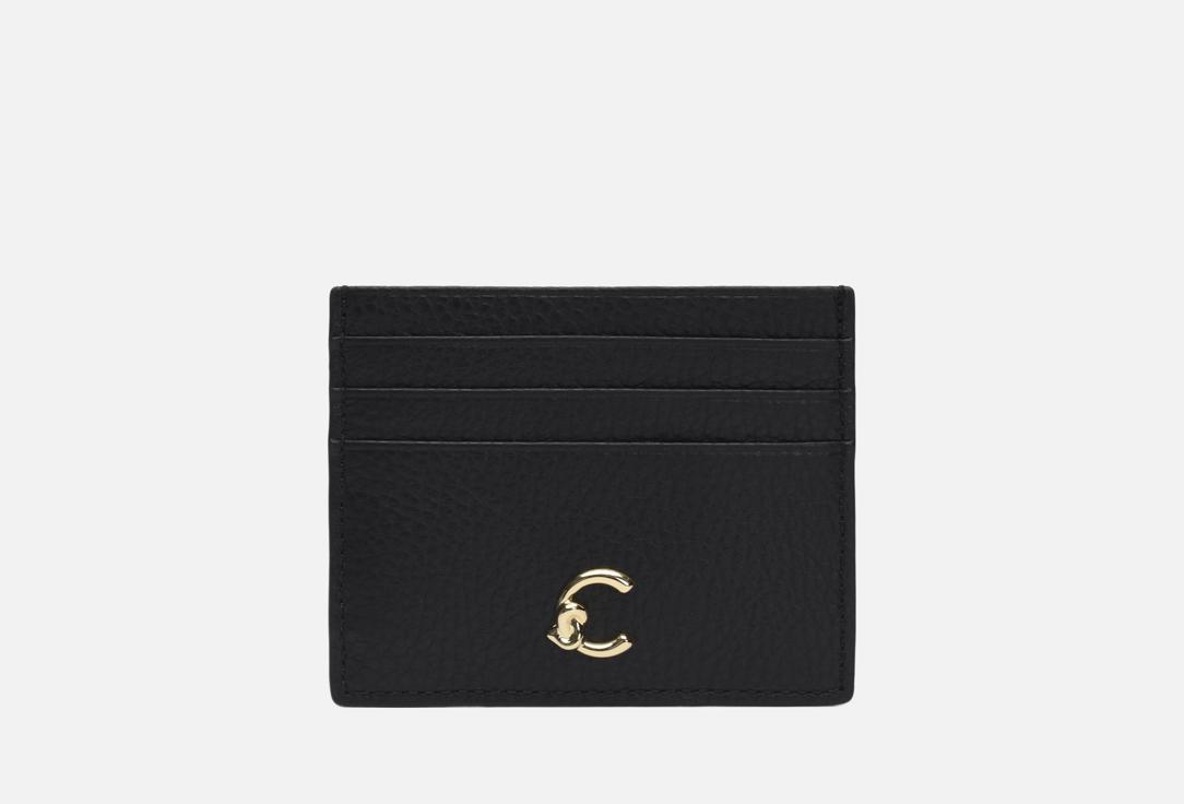 

Картхолдер кожаный COCCINELLE, Черный, C-ME