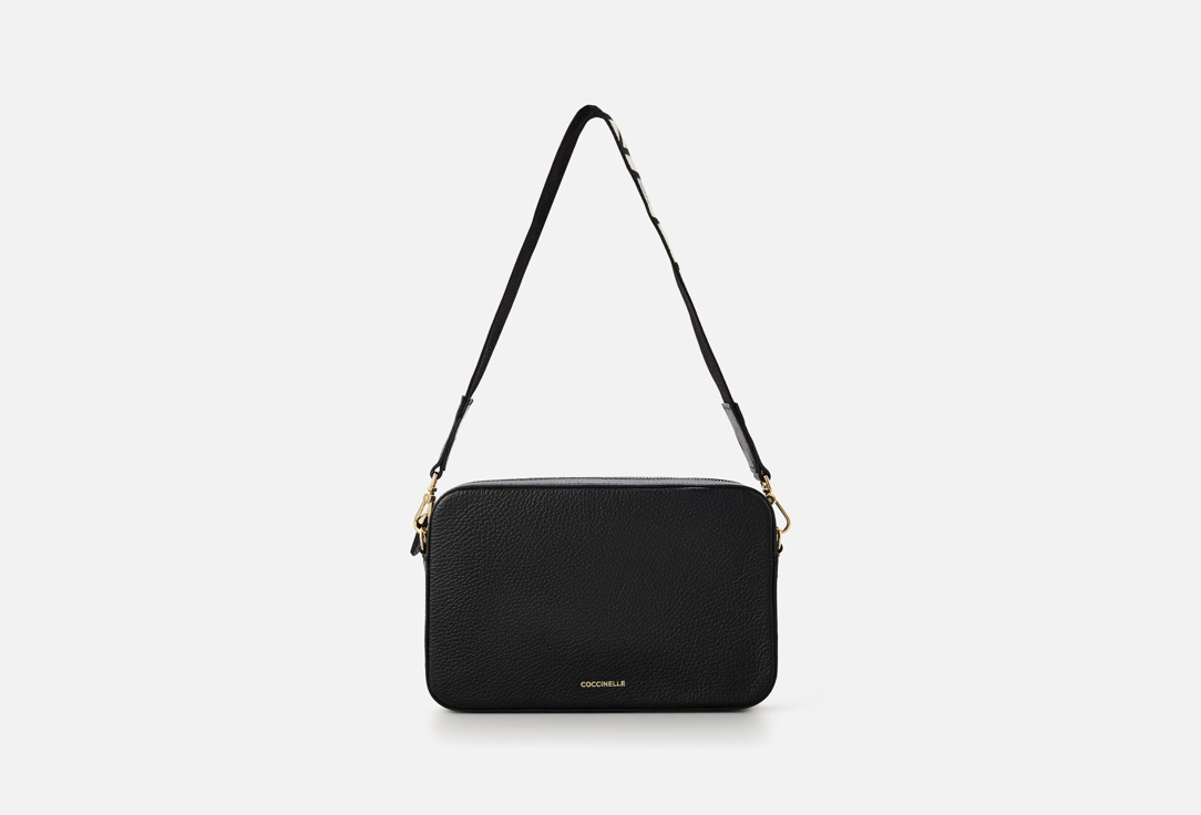 Изображение товара Кожаная сумка кросс-боди Coccinelle TEBE черная натуральная кожа