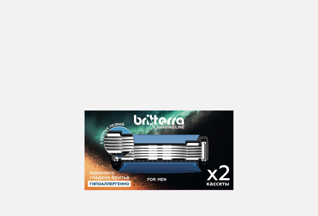 Изображение товара Сменные кассеты для бритья BRITTERRA FOR MEN
